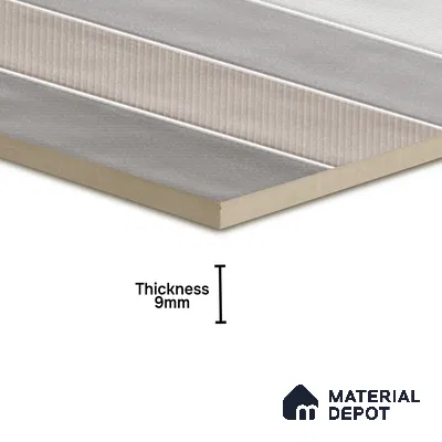 Faux Subway  Tile TL 07257 B Sintra 4002 Granula 1 ft x 1 ft Ceramic Matte Finish - 9 mm  | 2 mm Spacer is Mandatory | Please Expect a Slight Variation of Pattern (Sample)